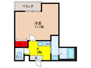 フジパレス千林大宮西の物件間取画像